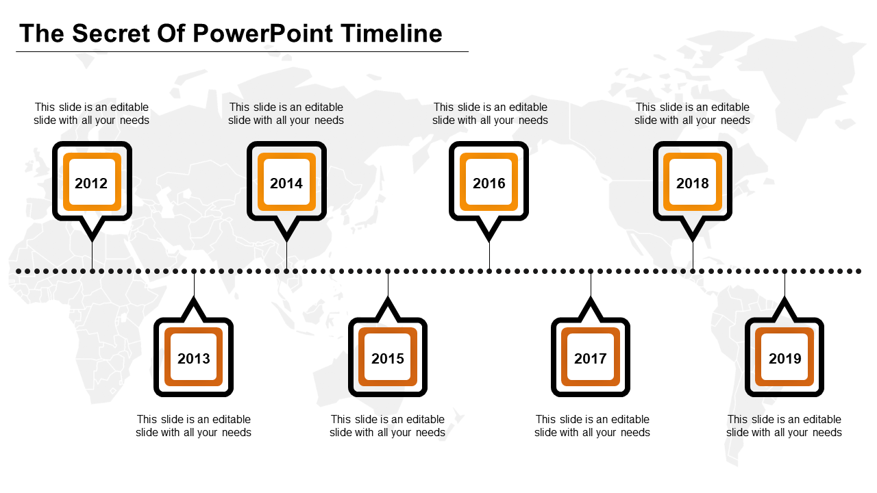 Timeline PowerPoint Template  And Google Slides Themes